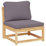 Casa si Gradina - Gradina si terasa - Mobilier exterior - Canapele si fotolii gradina - Set mobilier de gradina cu perne, 5 buc., lemn masiv acacia - Infinity.ro