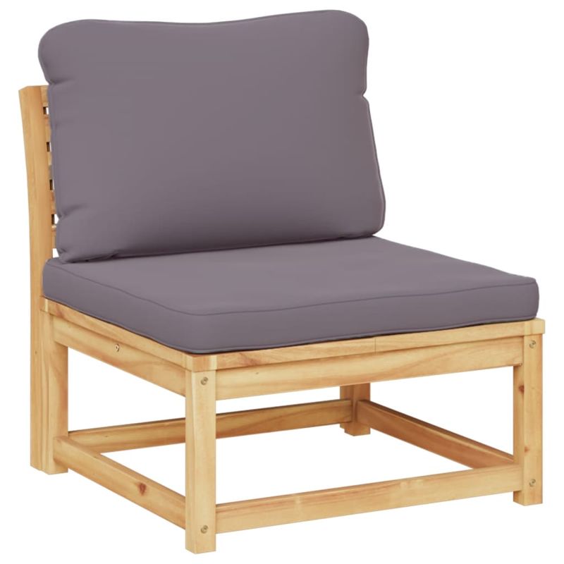 Casa si Gradina - Gradina si terasa - Mobilier exterior - Canapele si fotolii gradina - Set mobilier de gradina cu perne, 5 buc., lemn masiv acacia - Infinity.ro