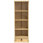 Casa si Gradina - Mobilier - Biblioteci si rafturi - Biblioteci - Dulap de CD-uri „Corona”, 40x30x110 cm, lemn masiv de pin - Infinity.ro
