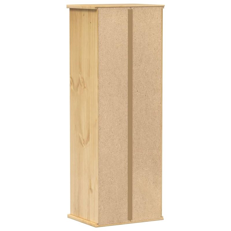 Casa si Gradina - Mobilier - Biblioteci si rafturi - Biblioteci - Dulap de CD-uri „Corona”, 40x30x110 cm, lemn masiv de pin - Infinity.ro