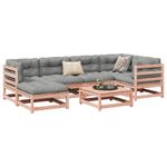 Casa si Gradina - Gradina si terasa - Mobilier exterior - Seturi mobila gradina - Set canapele gradina, 7 piese, lemn masiv brad douglas - Infinity.ro