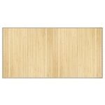 Casa si Gradina - Textile si covoare - Covoare - Covoare casa - Covor dreptunghiular, natural deschis, 100x200 cm, bambus - Infinity.ro