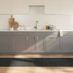 Casa si Gradina - Textile si covoare - Covoare - Covoare casa - Covor dreptunghiular, gri, 70x300 cm, bambus - Infinity.ro