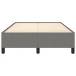 Casa si Gradina - Mobilier - Paturi si accesorii - Paturi - Cadru de pat, gri inchis, 120x190 cm, material textil - Infinity.ro