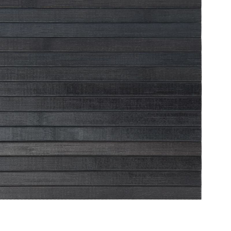 Casa si Gradina - Textile si covoare - Covoare - Covoare casa - Covor dreptunghiular, gri, 100x100 cm, bambus - Infinity.ro
