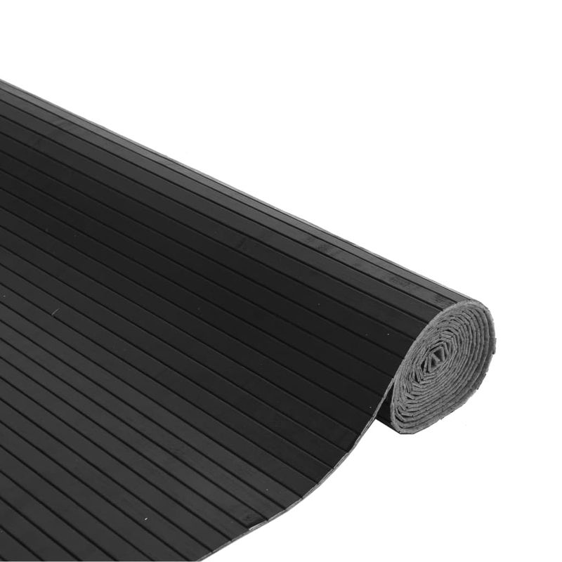 Casa si Gradina - Textile si covoare - Covoare - Covoare casa - Covor dreptunghiular, gri, 80x400 cm, bambus - Infinity.ro