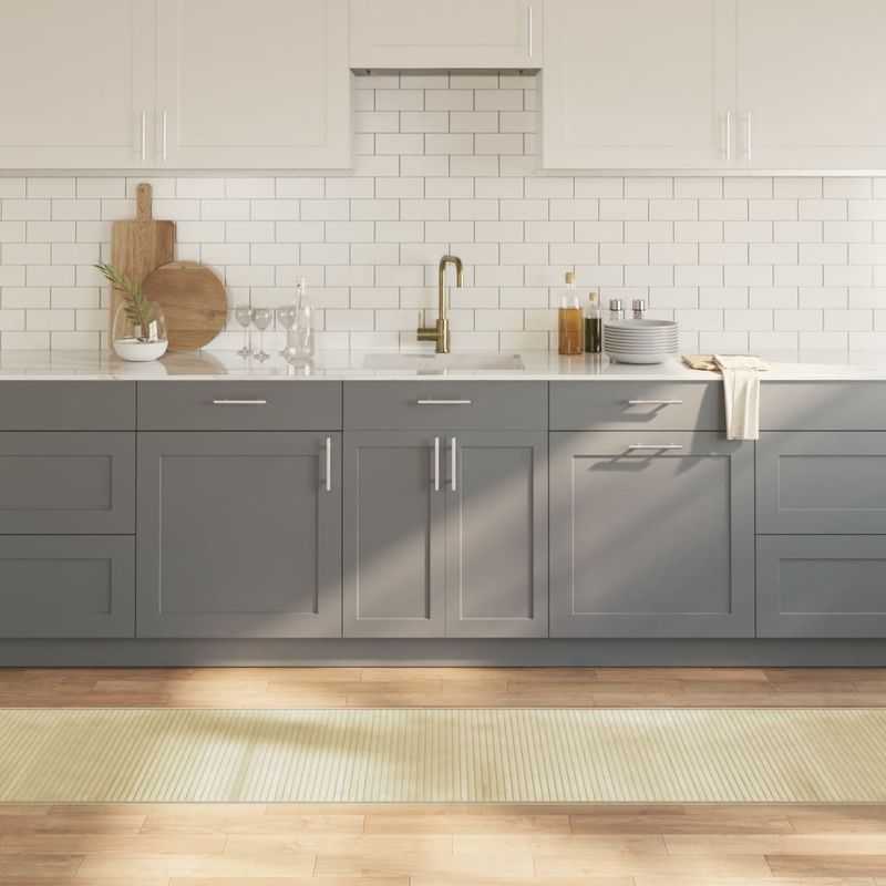 Casa si Gradina - Textile si covoare - Covoare - Covoare casa - Covor dreptunghiular, natural deschis, 60x400 cm, bambus - Infinity.ro