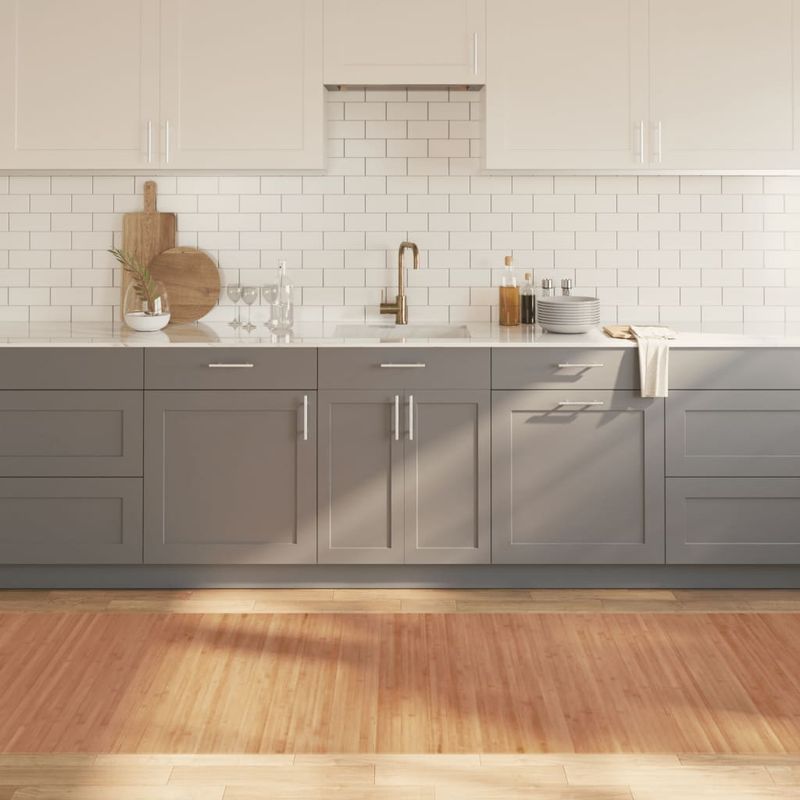 Casa si Gradina - Textile si covoare - Covoare - Covoare casa - Covor dreptunghiular, natural, 100x500 cm, bambus - Infinity.ro