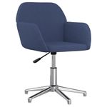 Casa si Gradina - Mobilier - Scaune si fotolii - Scaune - Scaun de birou pivotant, albastru, material textil - Infinity.ro