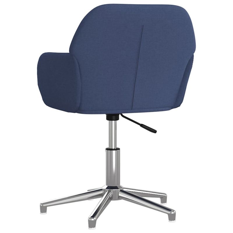 Casa si Gradina - Mobilier - Scaune si fotolii - Scaune - Scaun de birou pivotant, albastru, material textil - Infinity.ro