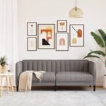 Casa si Gradina - Mobilier - Canapele si coltare - Canapele - Canapea, 2 locuri, gri taupe, material textil - Infinity.ro