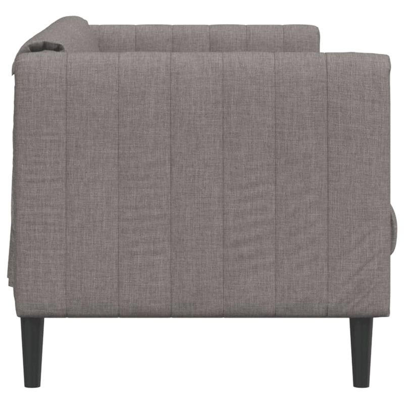 Casa si Gradina - Mobilier - Canapele si coltare - Canapele - Canapea, 2 locuri, gri taupe, material textil - Infinity.ro