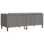 Casa si Gradina - Mobilier - Canapele si coltare - Canapele - Canapea, 2 locuri, gri taupe, material textil - Infinity.ro