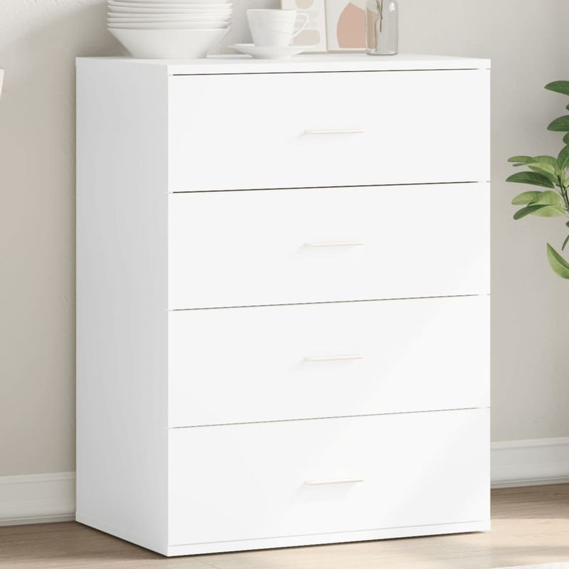 Casa si Gradina - Mobilier - Comode si corpuri - Comode - Dulap, alb, 60x39x80 cm, lemn prelucrat - Infinity.ro