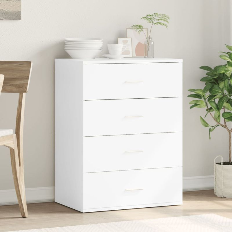 Casa si Gradina - Mobilier - Comode si corpuri - Comode - Dulap, alb, 60x39x80 cm, lemn prelucrat - Infinity.ro