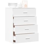 Casa si Gradina - Mobilier - Comode si corpuri - Comode - Dulap, alb, 60x39x80 cm, lemn prelucrat - Infinity.ro