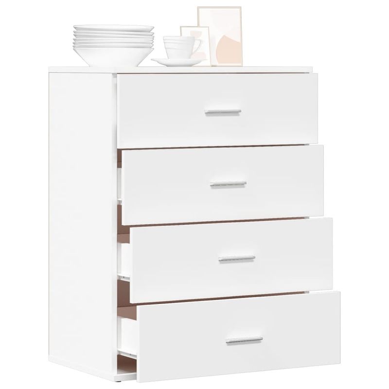 Casa si Gradina - Mobilier - Comode si corpuri - Comode - Dulap, alb, 60x39x80 cm, lemn prelucrat - Infinity.ro