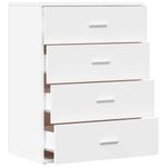 Casa si Gradina - Mobilier - Comode si corpuri - Comode - Dulap, alb, 60x39x80 cm, lemn prelucrat - Infinity.ro