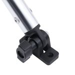 Auto si Moto - Ambarcatiuni - Accesorii ambarcatiuni - Parasolar barca Bimini cu 2 arcuri, gri, 178x138x96 cm - Infinity.ro