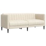 Casa si Gradina - Mobilier - Seturi de mobilier - Seturi living - Set de canapele, 3 piese, crem, material - Infinity.ro