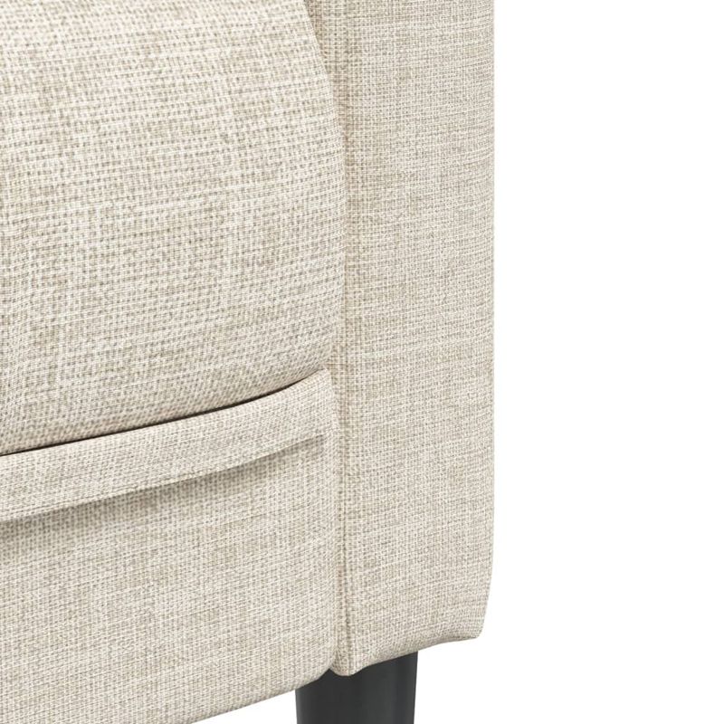 Casa si Gradina - Mobilier - Seturi de mobilier - Seturi living - Set de canapele, 3 piese, crem, material - Infinity.ro