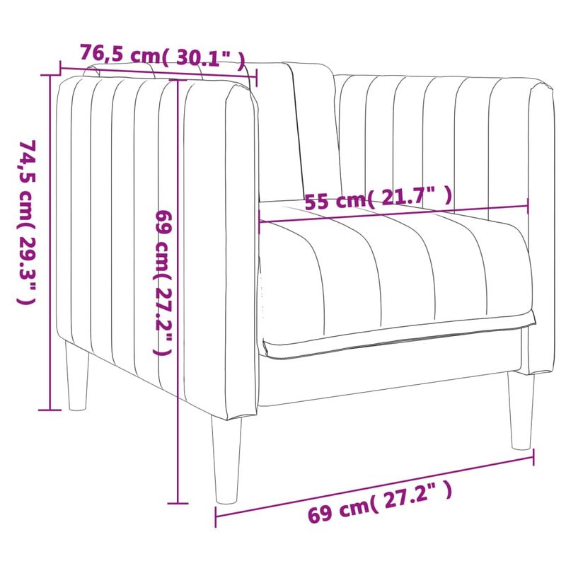 Casa si Gradina - Mobilier - Seturi de mobilier - Seturi living - Set de canapele, 3 piese, crem, material - Infinity.ro