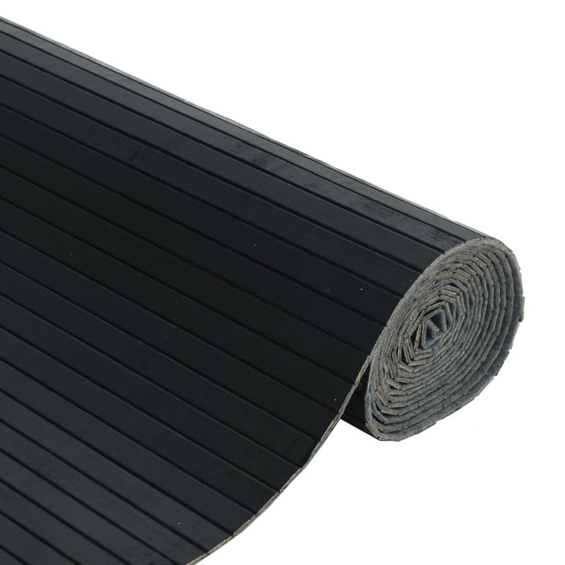 Casa si Gradina - Decoratiuni - Pereti despartitori si paravane - Separator de camera ,negru, 165x400 cm, bambus - Infinity.ro