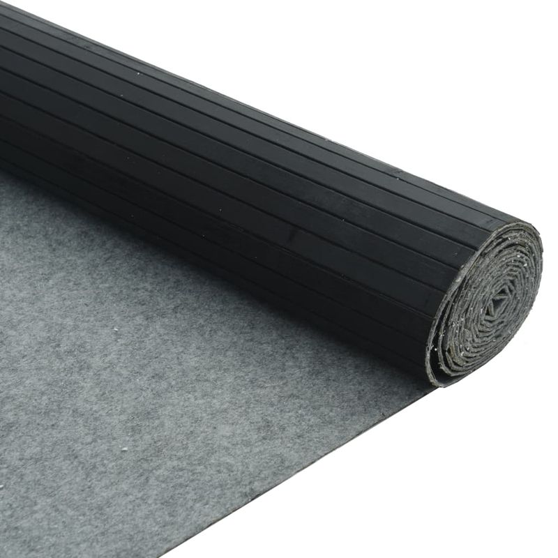 Casa si Gradina - Decoratiuni - Pereti despartitori si paravane - Separator de camera ,negru, 165x400 cm, bambus - Infinity.ro