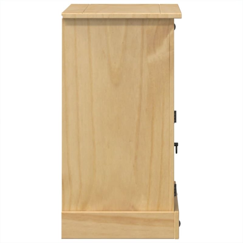 Casa si Gradina - Mobilier - Comode si corpuri - Comode - Dulap „Corona”, 87x40x76 cm, lemn masiv de pin - Infinity.ro