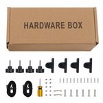 Auto si Moto - Ambarcatiuni - Accesorii ambarcatiuni - Parasolar barca Bimini cu 4 arcuri, gri, 236x228x127 cm - Infinity.ro