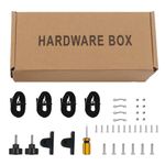 Auto si Moto - Ambarcatiuni - Accesorii ambarcatiuni - Parasolar barca Bimini cu 3 arcuri, gri, 184x189x135 cm - Infinity.ro