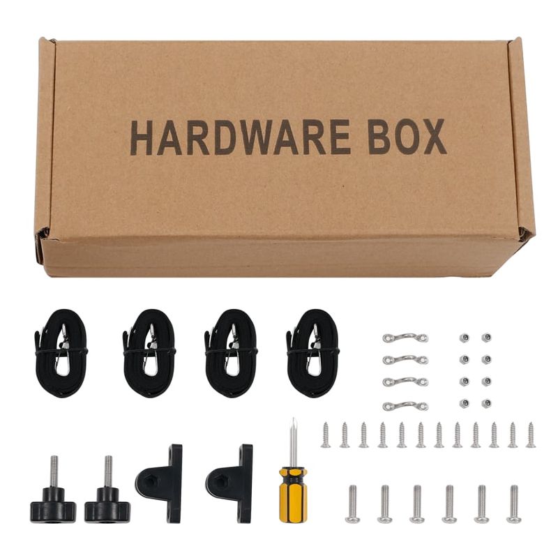 Auto si Moto - Ambarcatiuni - Accesorii ambarcatiuni - Parasolar barca Bimini cu 3 arcuri, gri, 183x152x133 cm - Infinity.ro