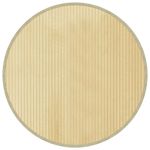 Casa si Gradina - Textile si covoare - Covoare - Covoare casa - Covor rotund, natural deschis, 80 cm, bambus - Infinity.ro