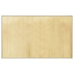 Casa si Gradina - Textile si covoare - Covoare - Covoare casa - Covor dreptunghiular, natural deschis, 60x100 cm, bambus - Infinity.ro