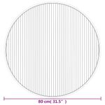 Casa si Gradina - Textile si covoare - Covoare - Covoare casa - Covor rotund, natural deschis, 80 cm, bambus - Infinity.ro