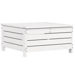 Casa si Gradina - Gradina si terasa - Mobilier exterior - Seturi mobila gradina - Set canapea de gradina, 6 piese, alb, lemn masiv pin - Infinity.ro