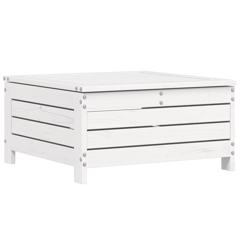 Casa si Gradina - Gradina si terasa - Mobilier exterior - Seturi mobila gradina - Set canapea de gradina, 6 piese, alb, lemn masiv pin - Infinity.ro