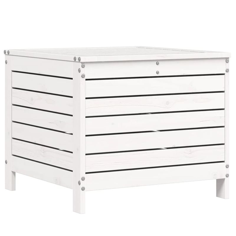 Casa si Gradina - Gradina si terasa - Mobilier exterior - Seturi mobila gradina - Set canapea de gradina, 6 piese, alb, lemn masiv pin - Infinity.ro