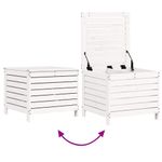 Casa si Gradina - Gradina si terasa - Mobilier exterior - Seturi mobila gradina - Set canapea de gradina, 6 piese, alb, lemn masiv pin - Infinity.ro
