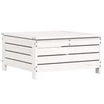 Casa si Gradina - Gradina si terasa - Mobilier exterior - Seturi mobila gradina - Set canapea de gradina, 6 piese, alb, lemn masiv pin - Infinity.ro