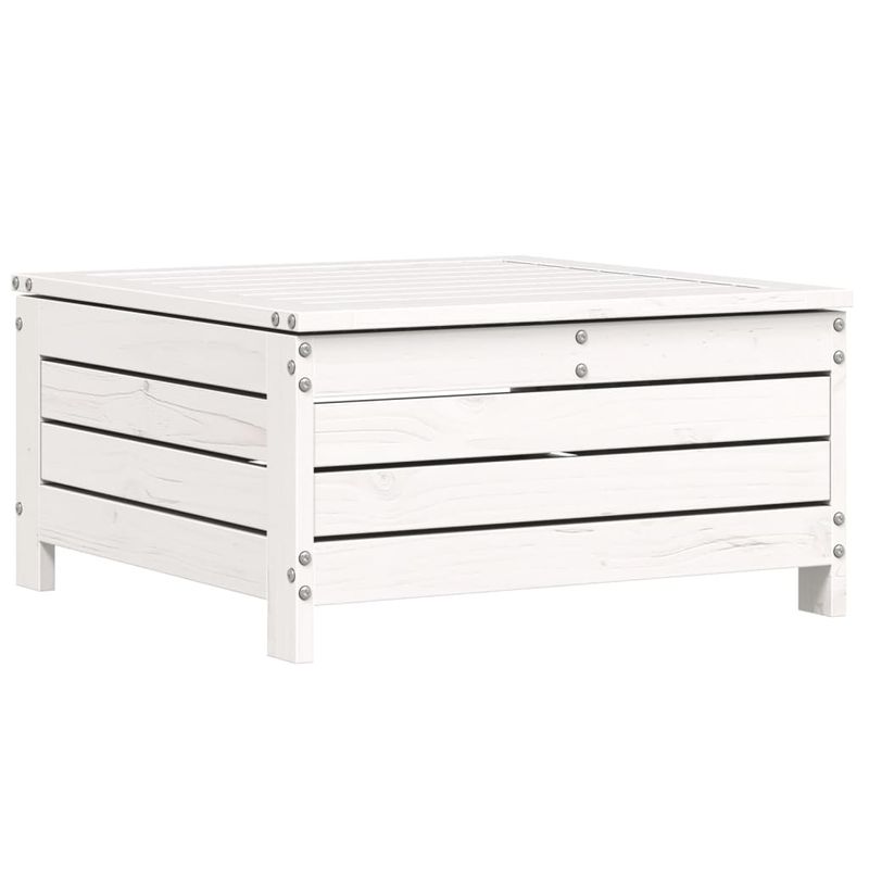 Casa si Gradina - Gradina si terasa - Mobilier exterior - Seturi mobila gradina - Set canapea de gradina, 6 piese, alb, lemn masiv pin - Infinity.ro