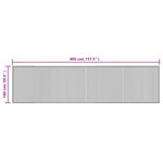 Casa si Gradina - Textile si covoare - Covoare - Covoare casa - Covor dreptunghiular, natural deschis, 100x400 cm, bambus - Infinity.ro