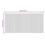 Casa si Gradina - Textile si covoare - Covoare - Covoare casa - Covor dreptunghiular, maro, 100x200 cm, bambus - Infinity.ro