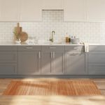 Casa si Gradina - Textile si covoare - Covoare - Covoare casa - Covor dreptunghiular, natural, 80x200 cm, bambus - Infinity.ro