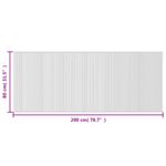 Casa si Gradina - Textile si covoare - Covoare - Covoare casa - Covor dreptunghiular, natural, 80x200 cm, bambus - Infinity.ro