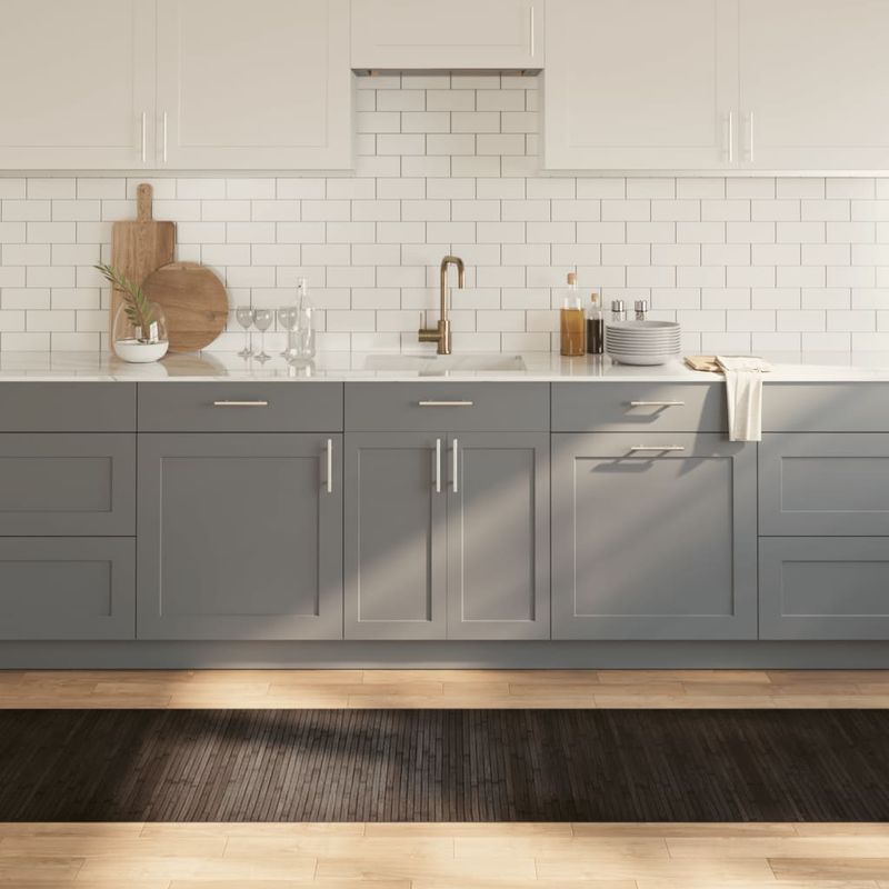 Casa si Gradina - Textile si covoare - Covoare - Covoare casa - Covor dreptunghiular, maro inchis, 70x400 cm, bambus - Infinity.ro