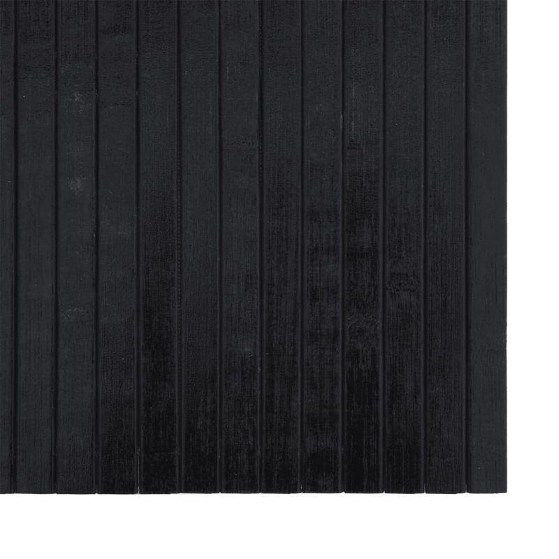Casa si Gradina - Textile si covoare - Covoare - Covoare casa - Covor dreptunghiular, negru, 70x300 cm, bambus - Infinity.ro