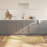 Casa si Gradina - Textile si covoare - Covoare - Covoare casa - Covor dreptunghiular, natural deschis, 70x200 cm, bambus - Infinity.ro