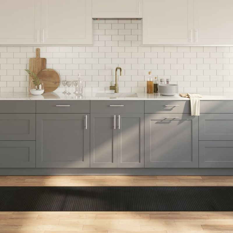 Casa si Gradina - Textile si covoare - Covoare - Covoare casa - Covor dreptunghiular, negru, 60x400 cm, bambus - Infinity.ro