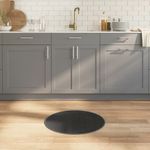 Casa si Gradina - Textile si covoare - Covoare - Covoare casa - Covor rotund, gri, 60 cm, bambus - Infinity.ro